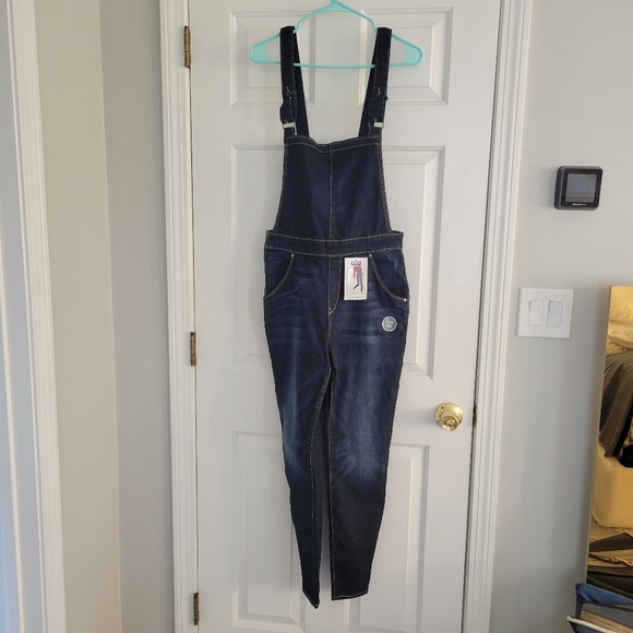 NWT! LEVI'S DENIZEN SKINNY OVERALLS - Picture 5 of 5